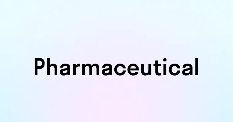 Pharmaceutical