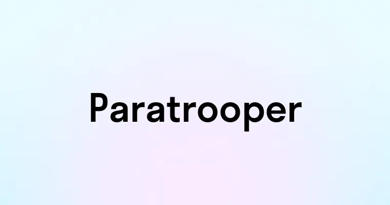 Paratrooper