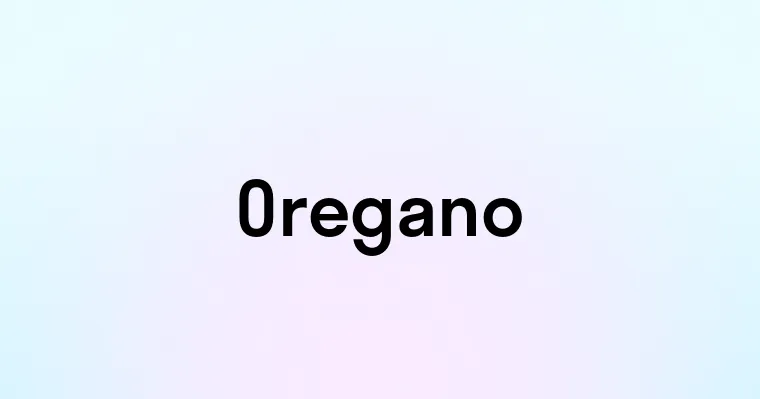 Oregano