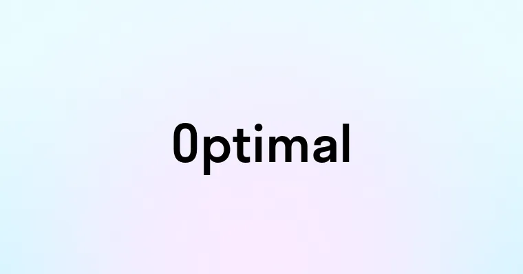 Optimal