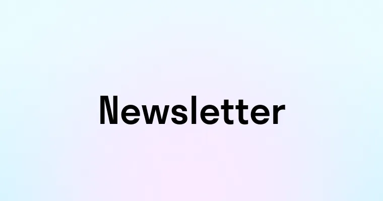 Newsletter