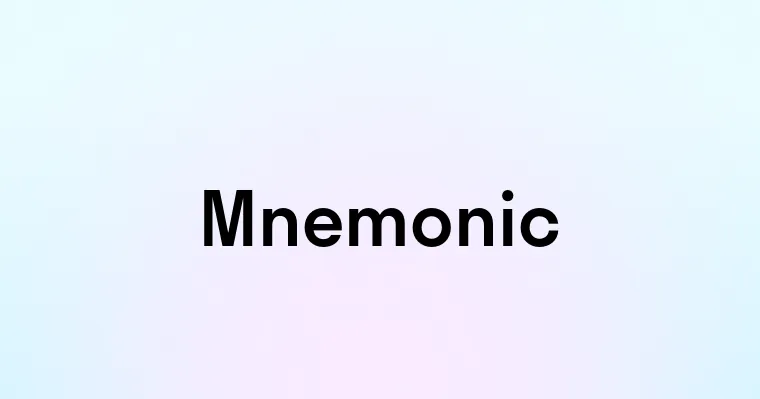 Mnemonic