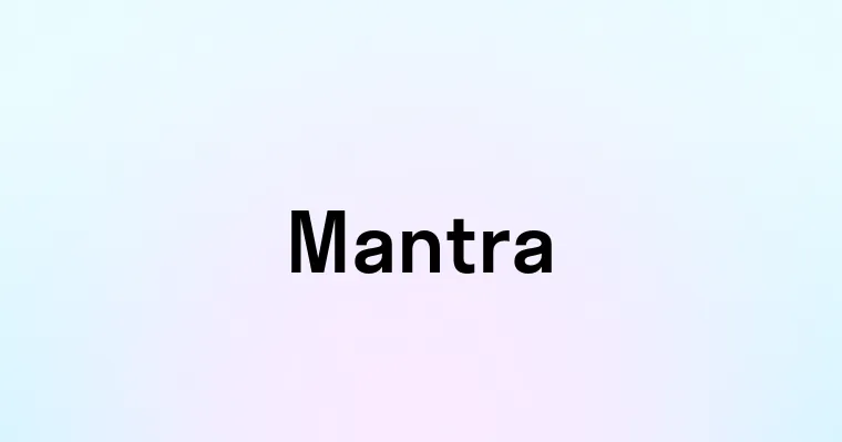 Mantra