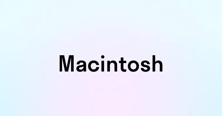 Macintosh