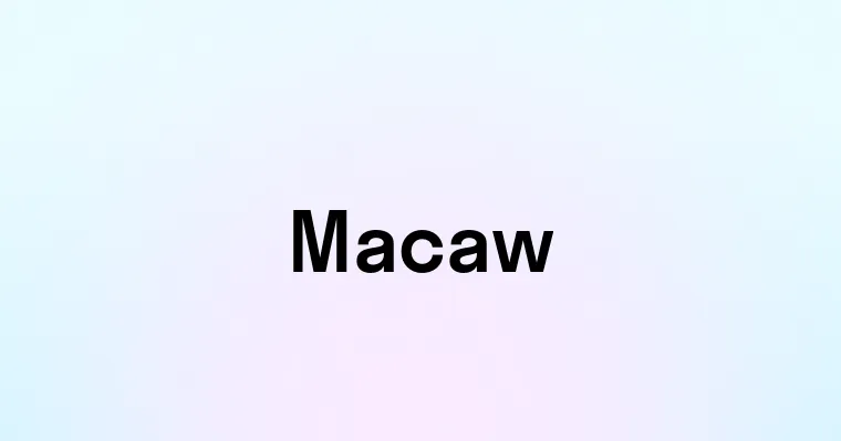 Macaw