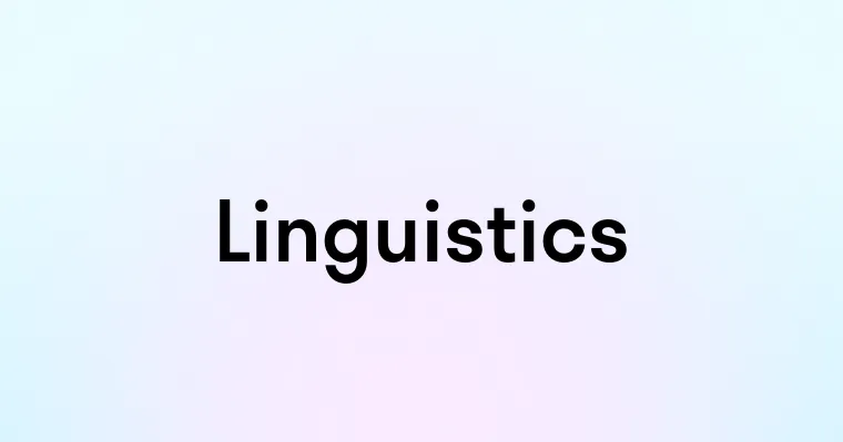 Linguistics