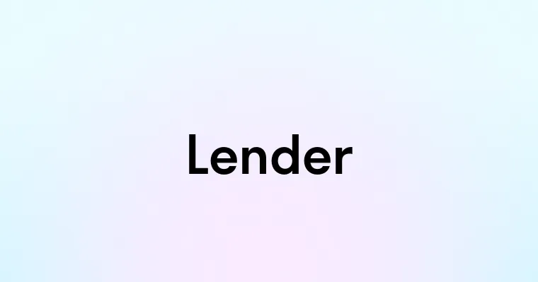 Lender