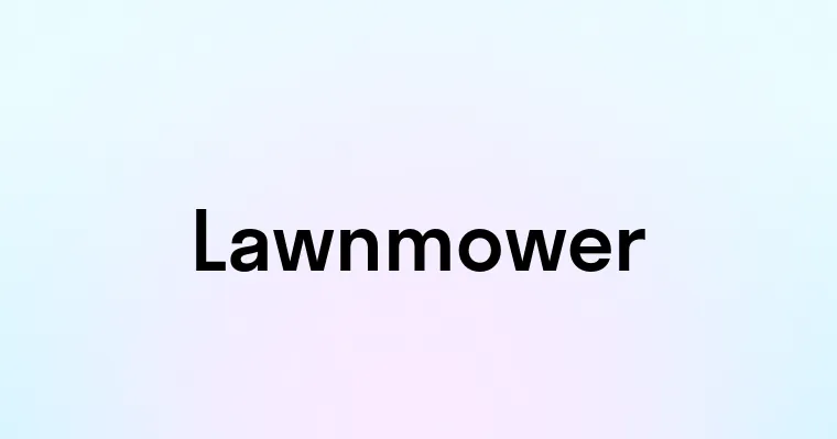 Lawnmower