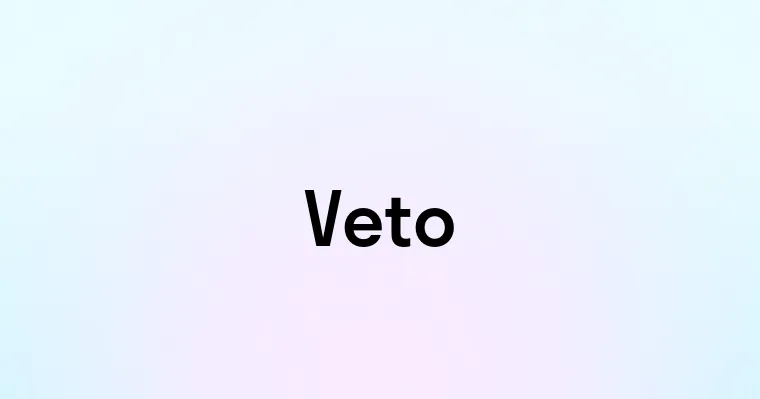 Veto