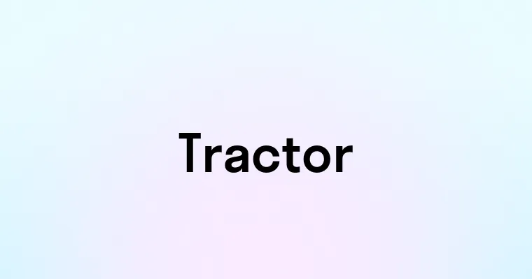 Tractor