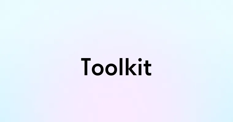 Toolkit