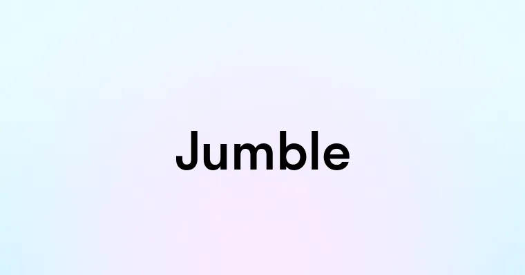 Jumble