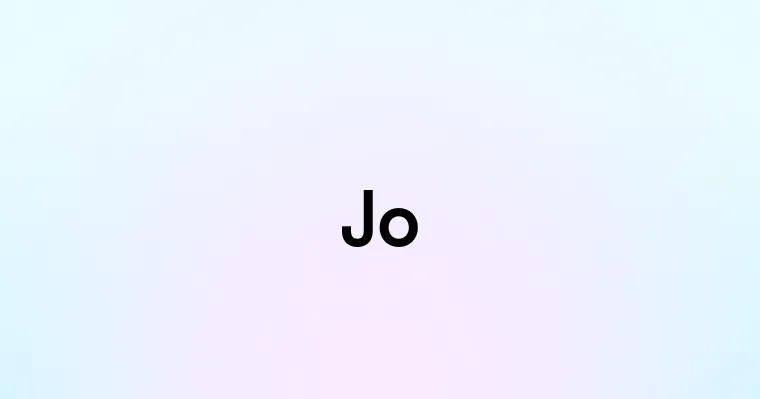 Jo