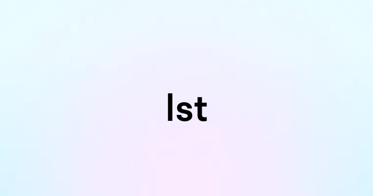 Ist