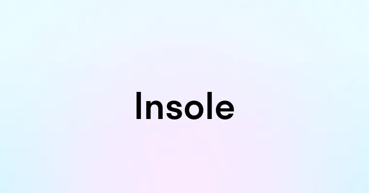 Insole