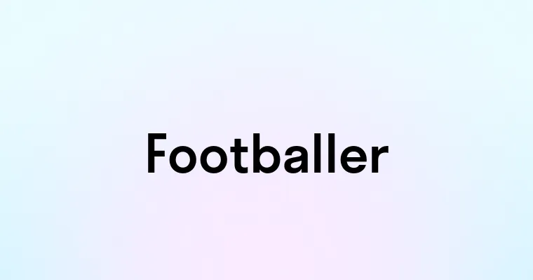 Footballer