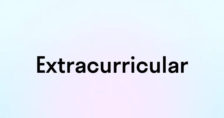 Extracurricular