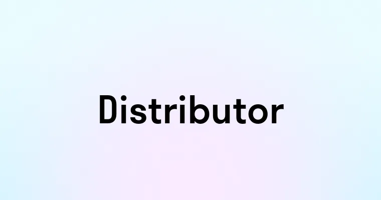 Distributor