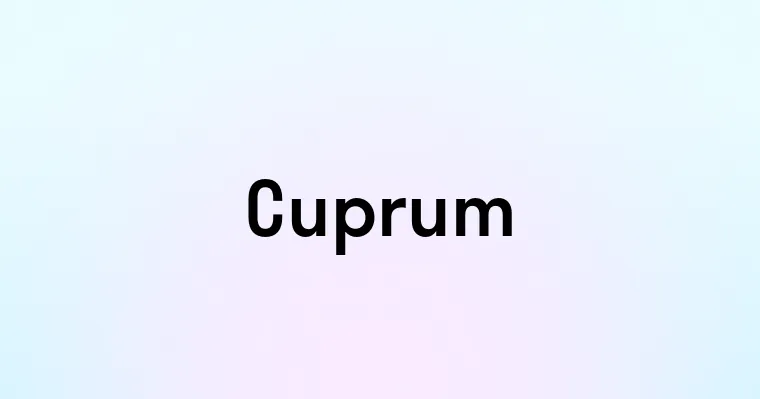 Cuprum