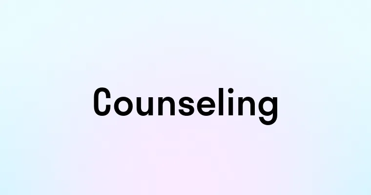 Counseling