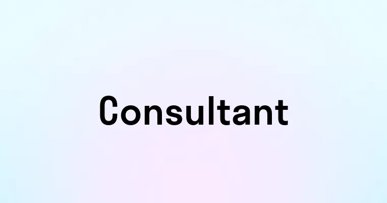 Consultant