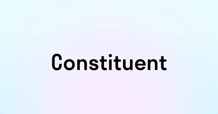 Constituent