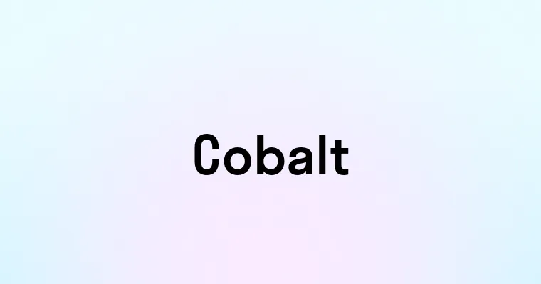 Cobalt