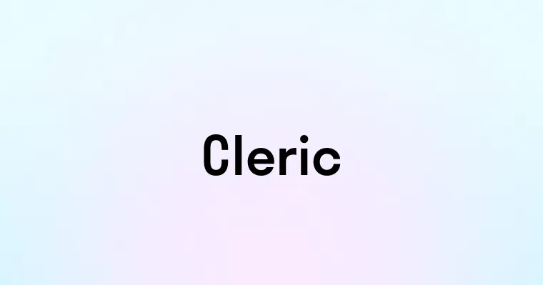 Cleric