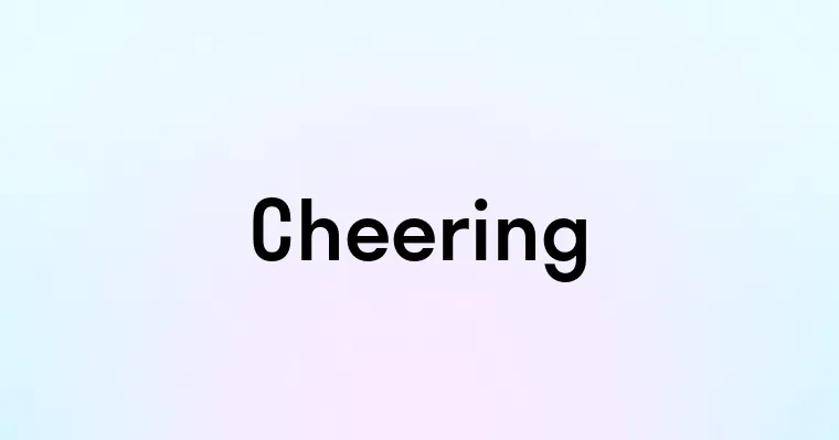 Cheering