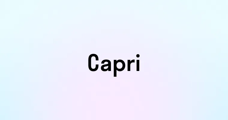 Capri