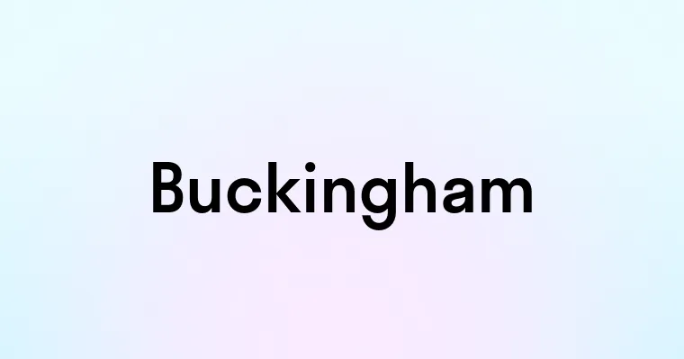 Buckingham