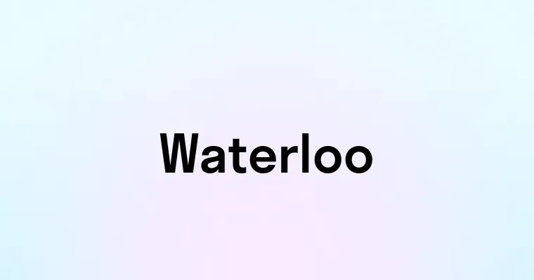 Waterloo