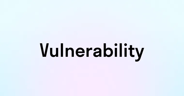 Vulnerability