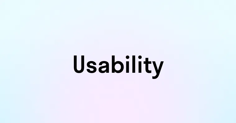 Usability