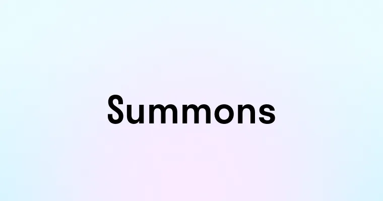 Summons