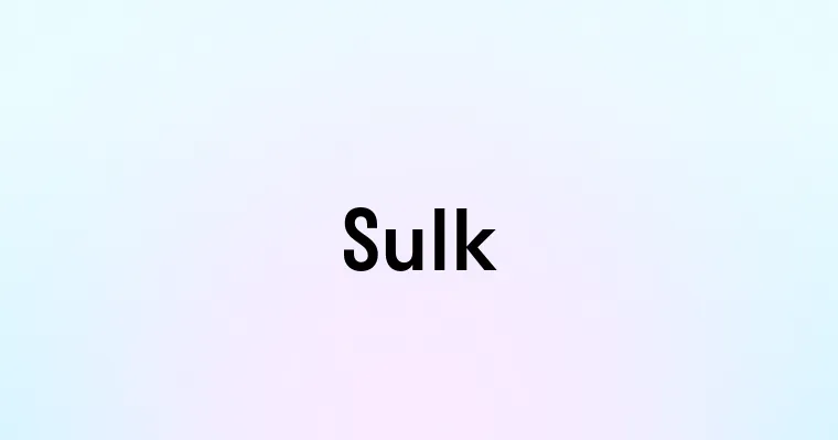 Sulk