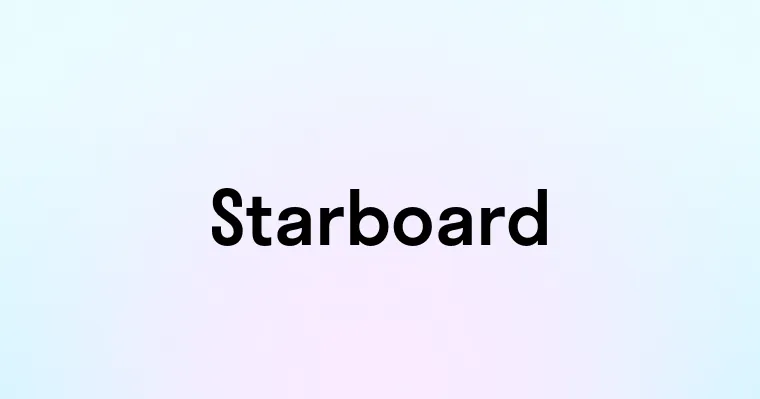 Starboard