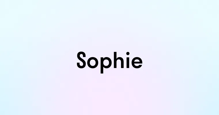 Sophie