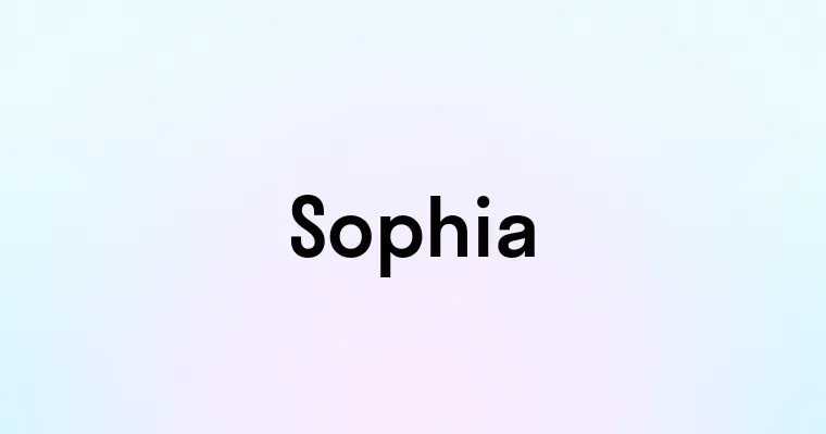 Sophia