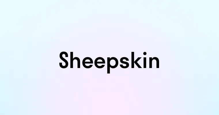 Sheepskin