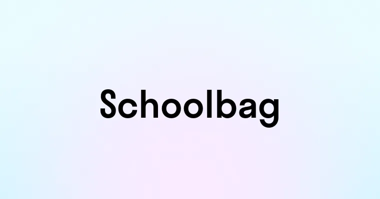 Schoolbag