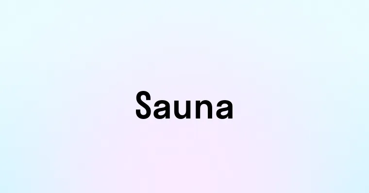 Sauna