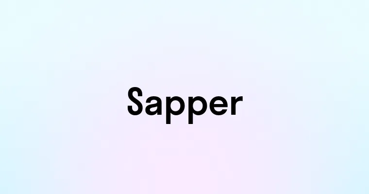 Sapper