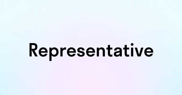 Representative