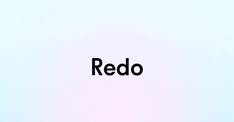 Redo