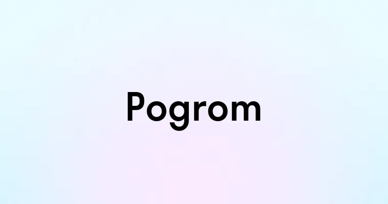 Pogrom