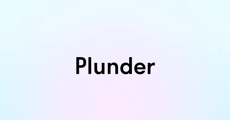 Plunder