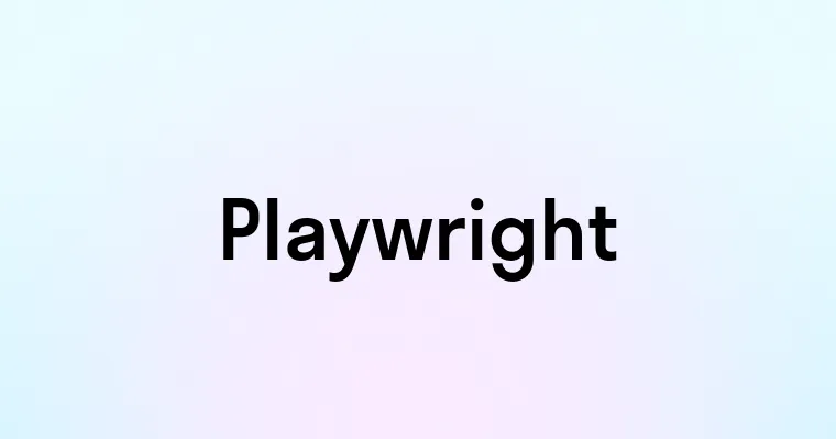 Playwright