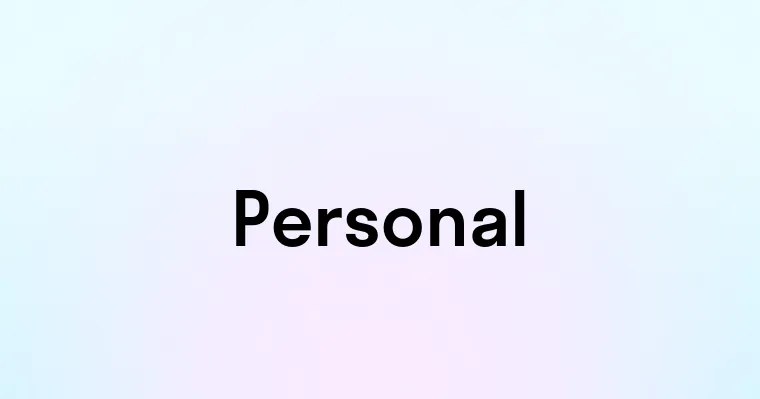 Personal