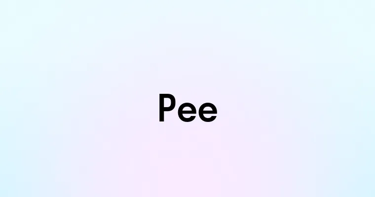 Pee